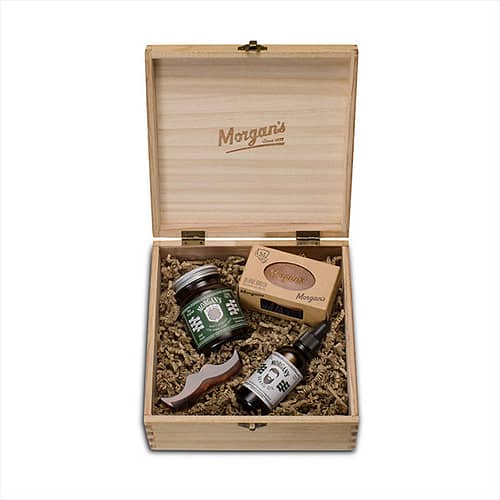 Morgan's Brazilian Orange Wooden Gift Box - Morgan's - Gift Sets - Gifts -  Gentleman Store