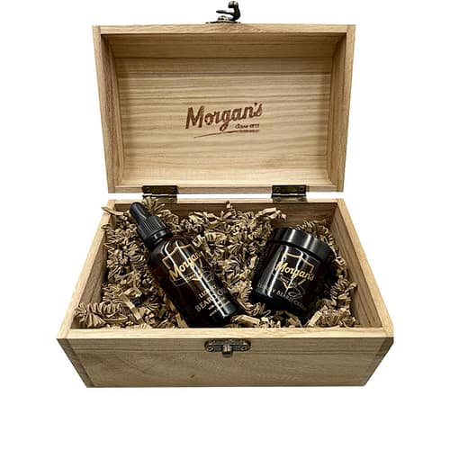 Morgan's Brazilian Orange Wooden Gift Box - Morgan's - Gift Sets - Gifts -  Gentleman Store